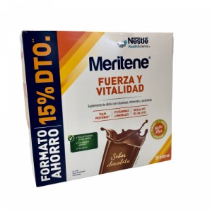 MERITENE PACK CHOCOLATE 15 + 15 SOBRES
