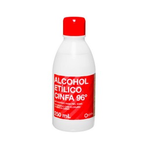 ALCOHOL 96º CINFA 1 FRASCO 250 ML